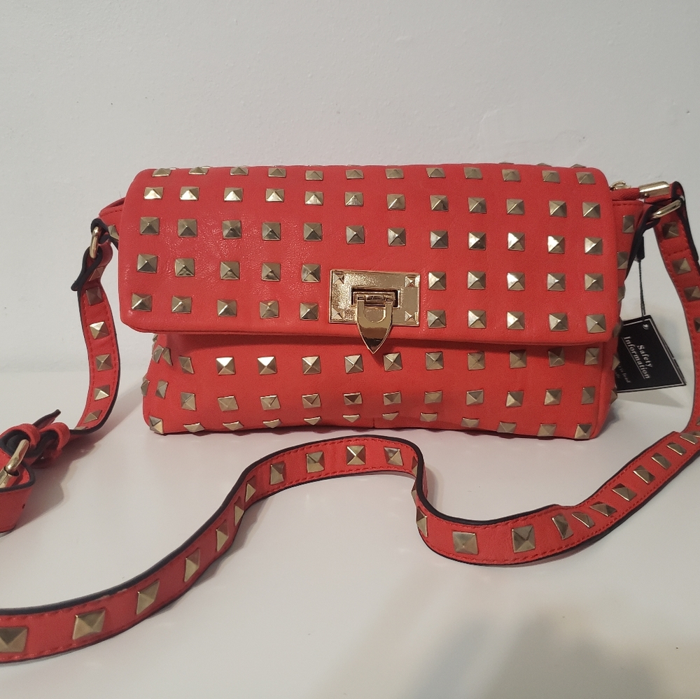 New Spiked purse